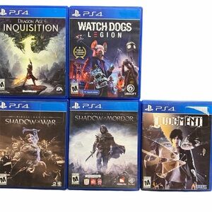 PS4 Bundle of 5 Games